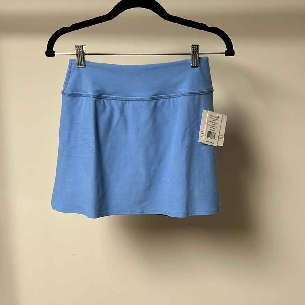 Beyond yoga movement skirt flower blue heather
